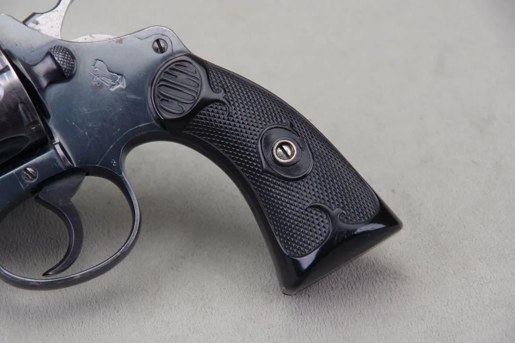 Colt hard rubber grips